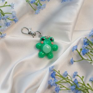 Chonky Frog Clay Keychain