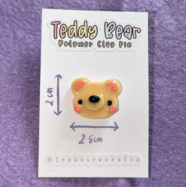 Bear Clay Pin - Image 2