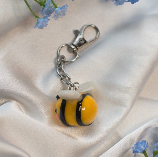 Busy Bee Clay Keychain - Image 3